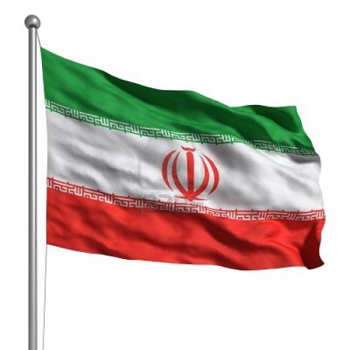 9805190-flag-of-iran-rendered-with-fabric-texture-visible-at-100-clipping-path-included